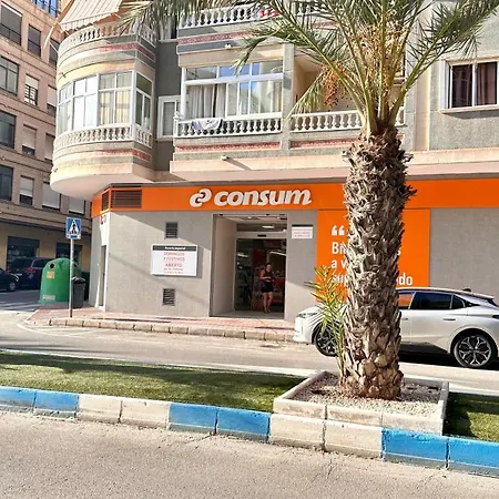 Sunset - Playa Del Cura, 10 Meters To Beach, Sea View, Centrally Located, Locos Torrevieja