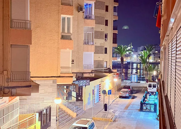 Sunset - Playa Del Cura, 10 Meters To Beach, Sea View, Centrally Located, Locos Apartmán Torrevieja